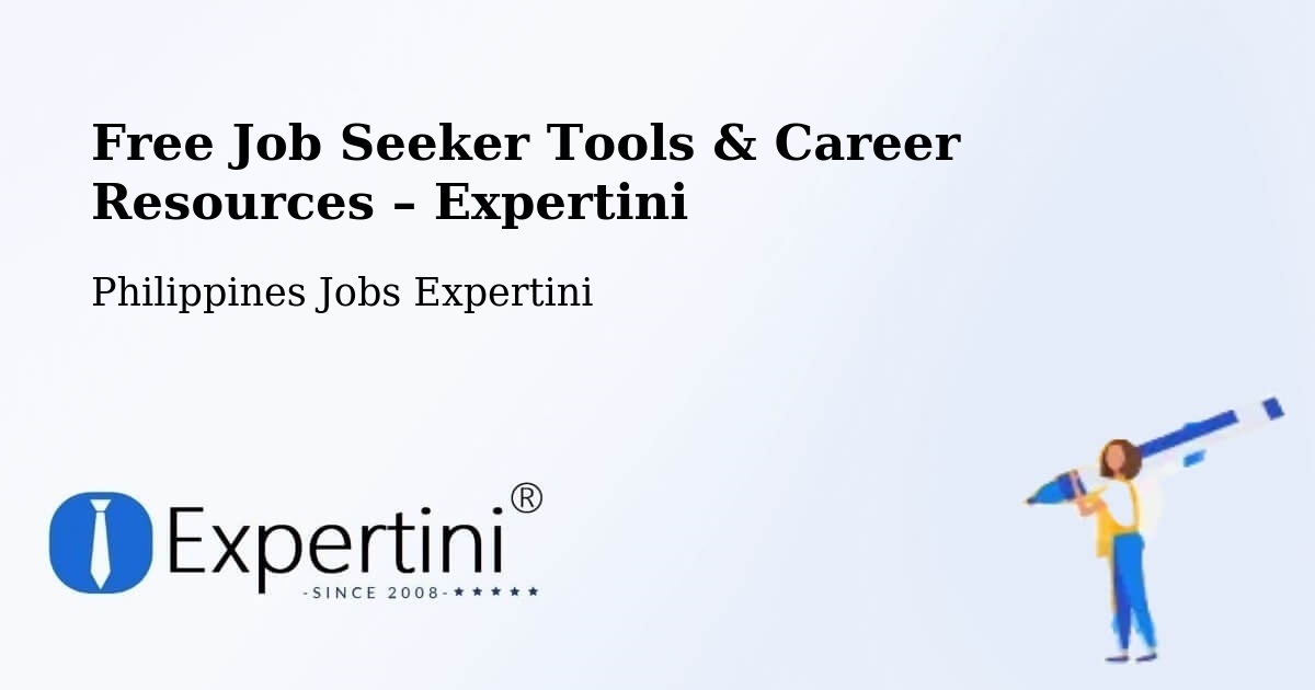 Free Job Seeker Tools & Career Resources – Merida - Merida, Philippines Jobs Expertini