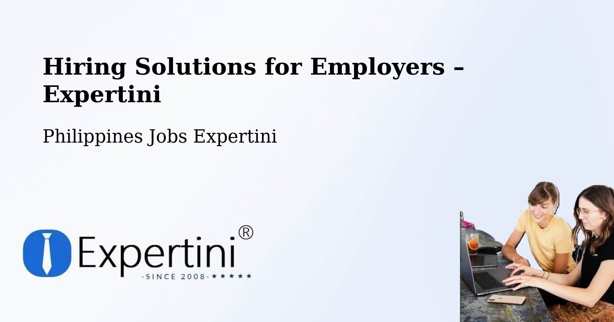 Hiring Solutions for Employers in Merida - Merida, Philippines Jobs Expertini