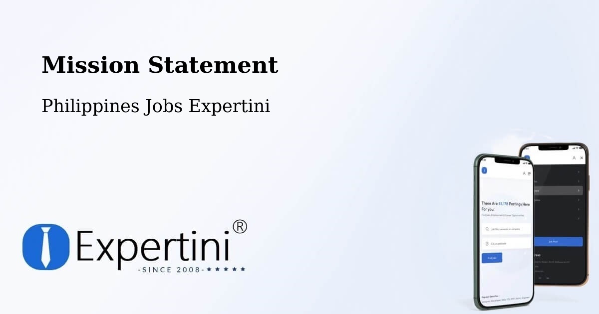 Mission Statement - Philippines Jobs Expertini